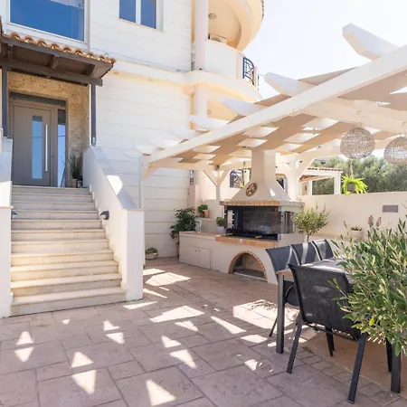 Kondarini Sea View Villa, Just 290m From The Beach, By Zantewize 티실리비