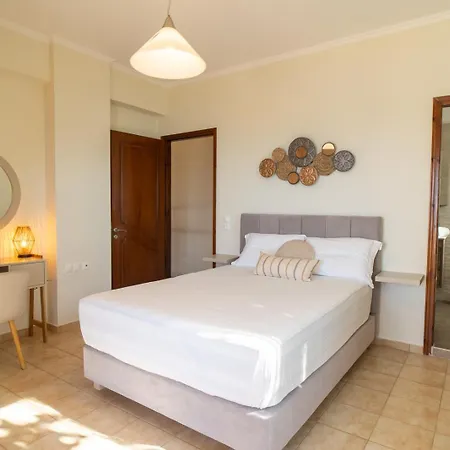 빌라 Kondarini Sea View Villa, Just 290m From The Beach, By Zantewize *